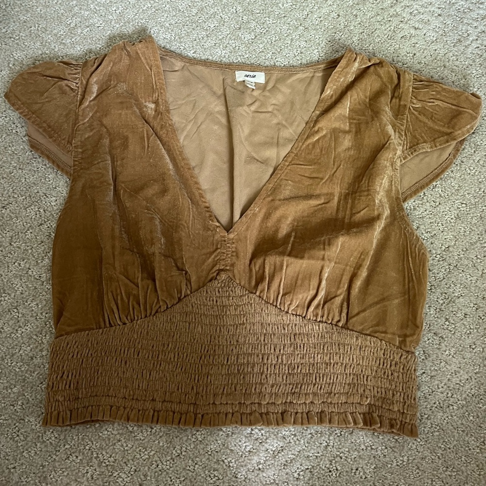 Aerie crop shirt
